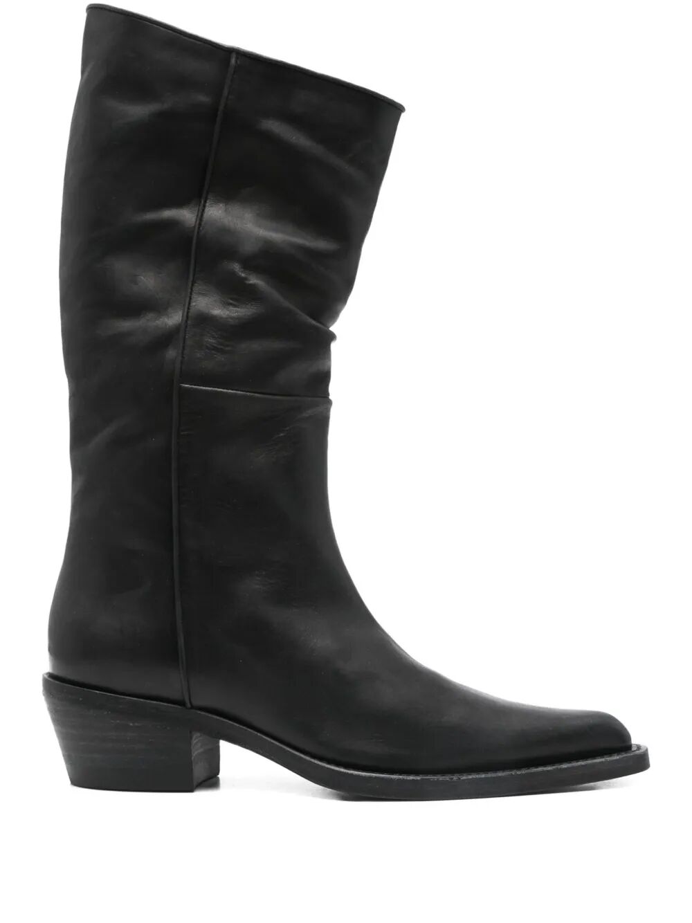KHAITE Women's Leather Mini Boot T.25