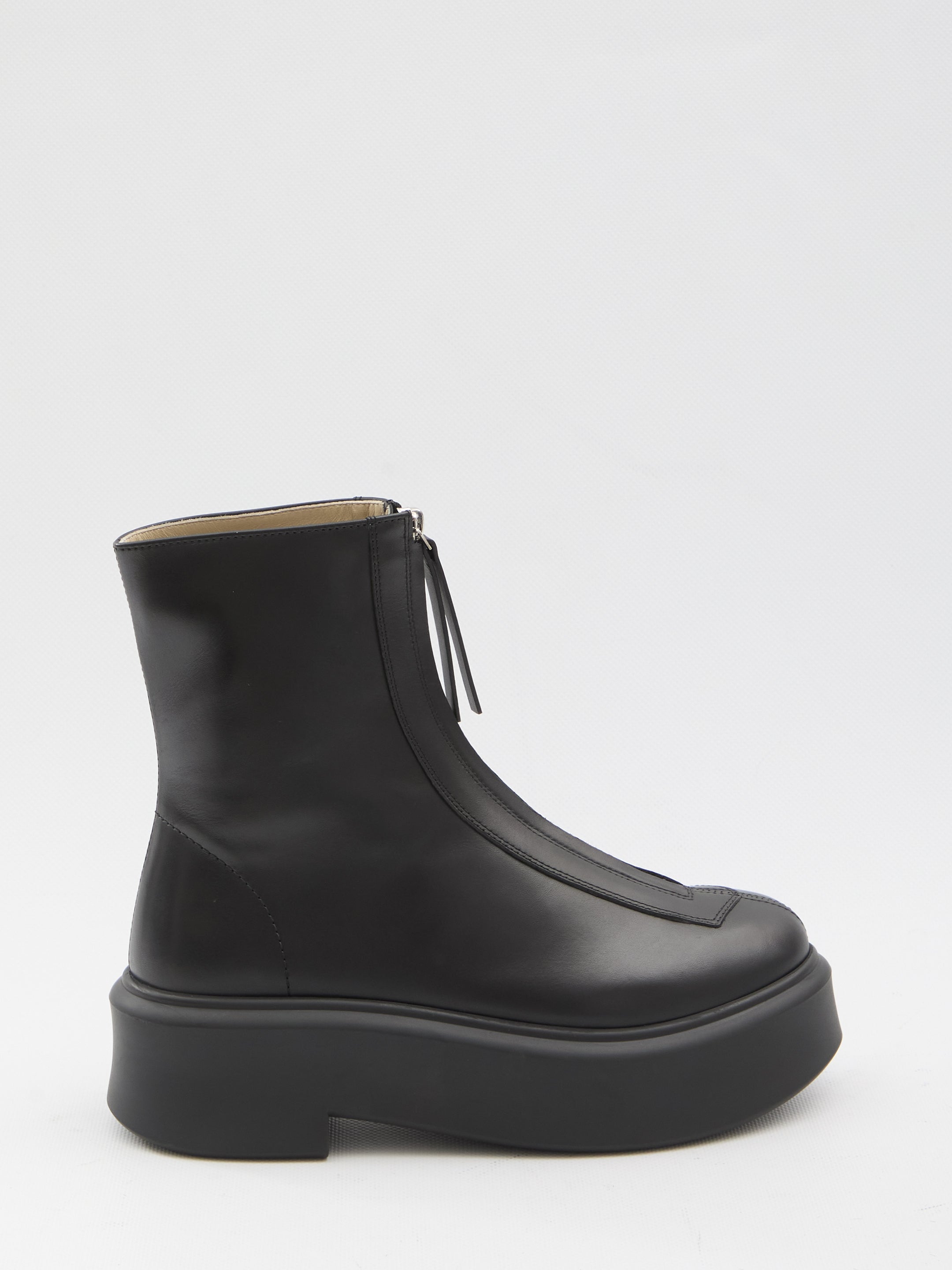 THE ROW Zipped Low Boot