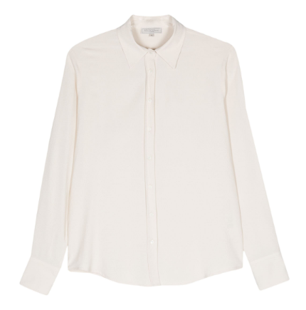 ANTONELLI FIRENZE Crepe Texture Long Sleeve Shirt