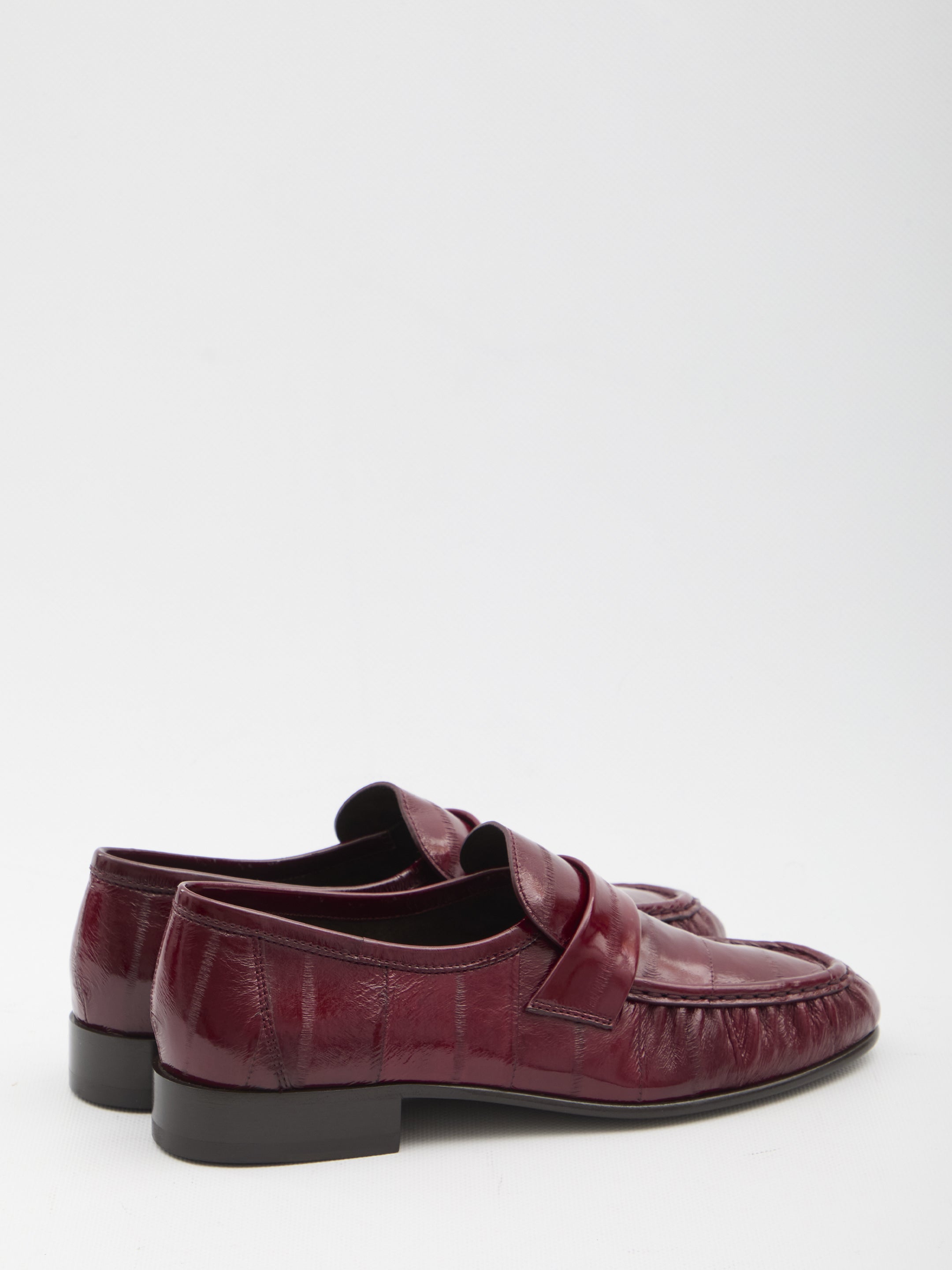 THE ROW Handcrafted Eel Leather Loafers - Women