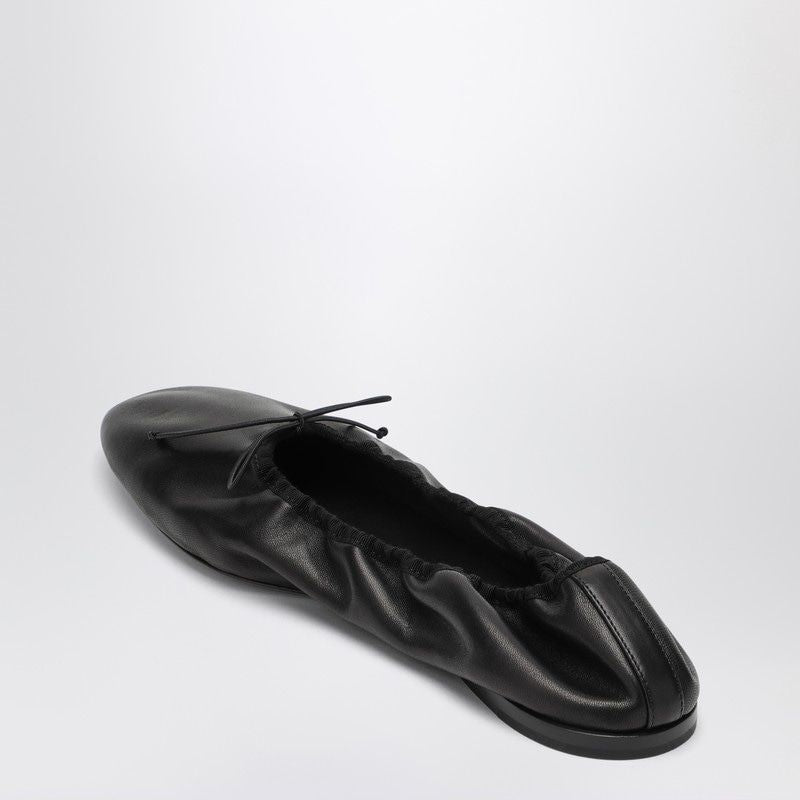 THE ROW Smooth Leather Ballerina Flats
