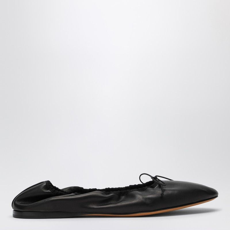 THE ROW Smooth Leather Ballerina Flats
