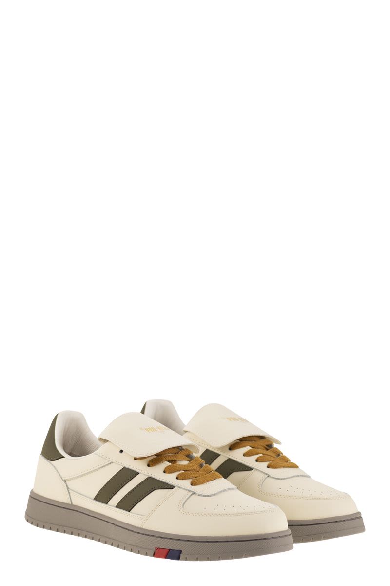 PRO-KEDS Mid-Cut Leather Trainers with Reversible Tongue