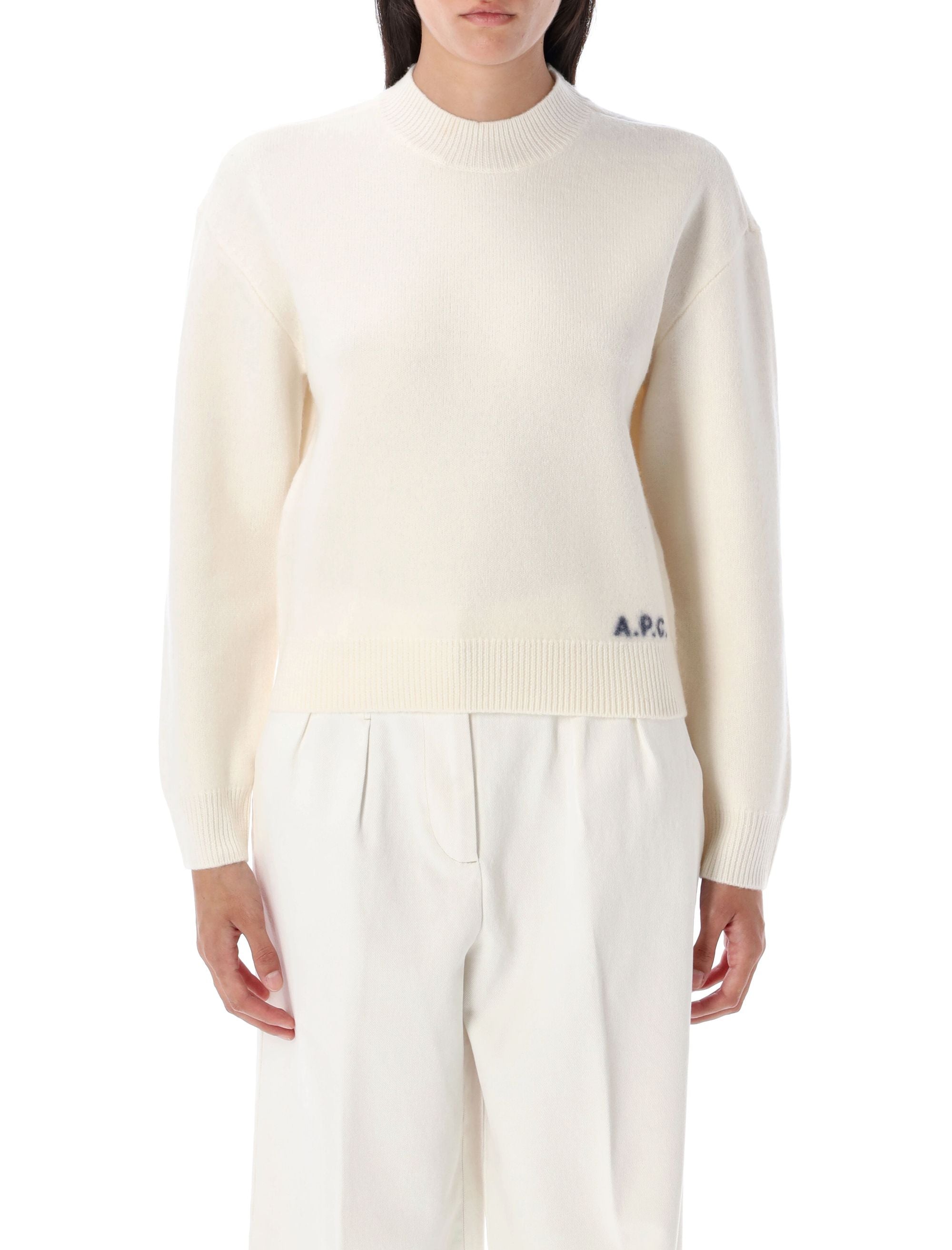 A.P.C. Esther Knit Crew Neck Sweater - Regular Fit