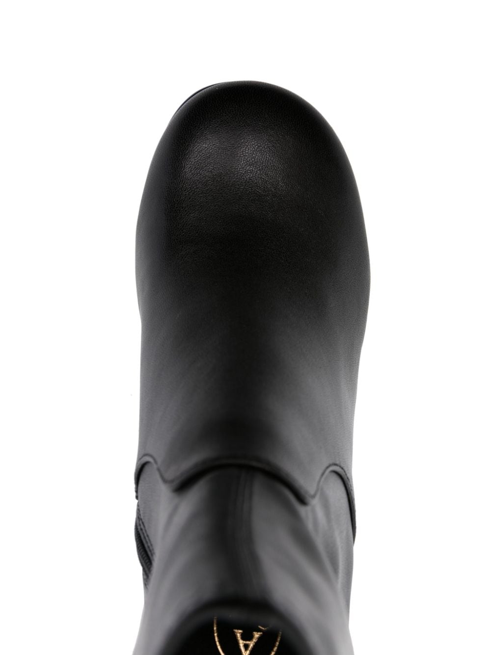 Chic Leather Clash Ankle Boots