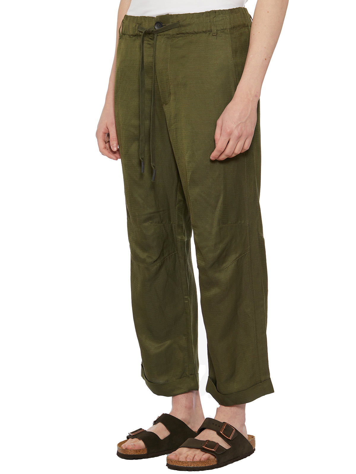ANDREA YA'AQOV Men's Cotton Blend Trousers - Size M