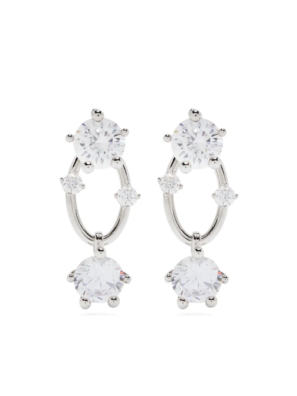 PANCONESI Spiral Serpent Hoops Earrings