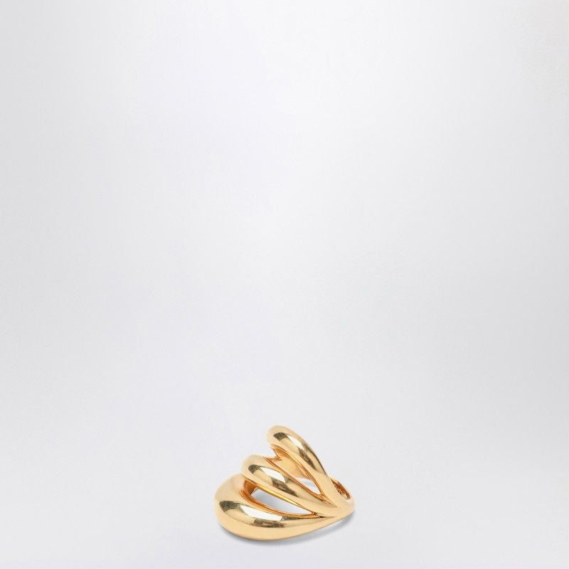 PANCONESI Triptych Blow Up Gold Ring
