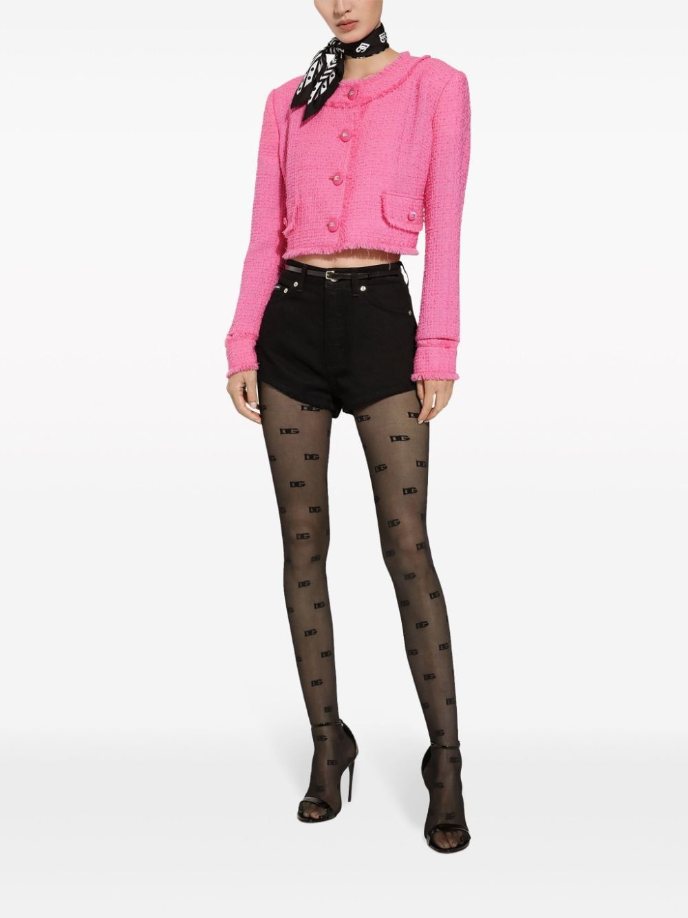 DOLCE & GABBANA Feminine Tweed Blazer