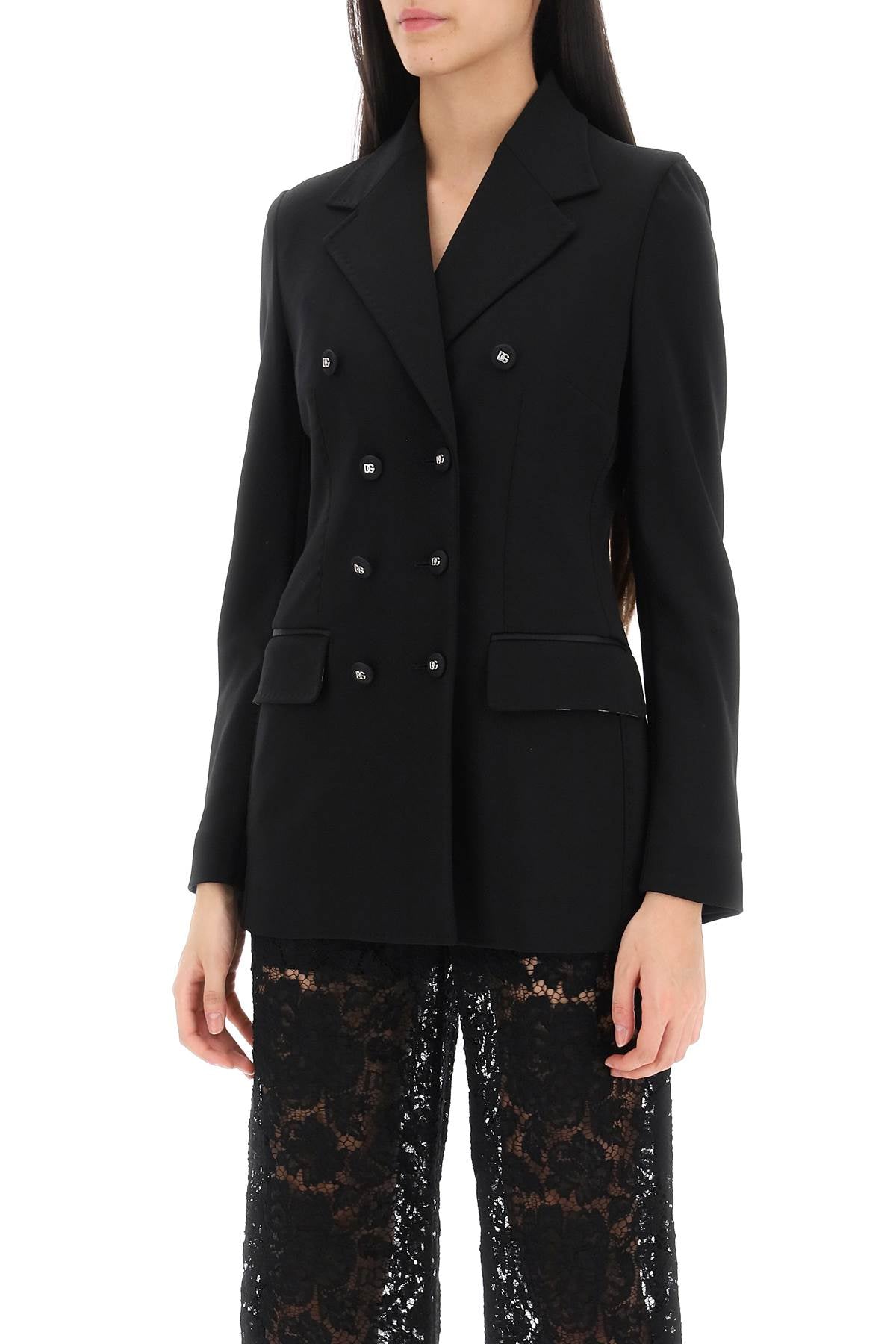 DOLCE & GABBANA Double-Breasted Turlington Jacket for Women