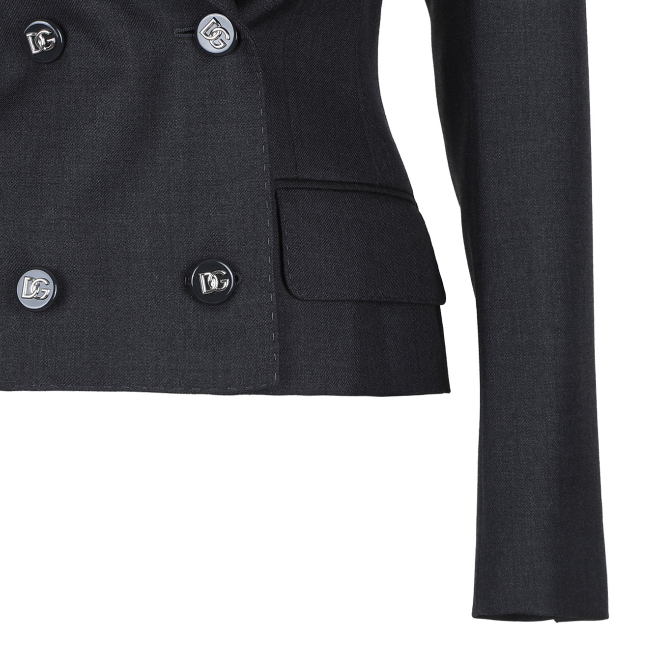 DOLCE & GABBANA Elegant Wool Jacket for Women - Perfect for All Seasons