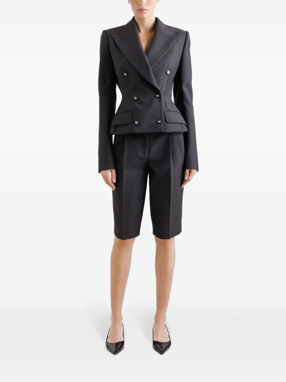 DOLCE & GABBANA Women's Double Breasted Mini Blazer