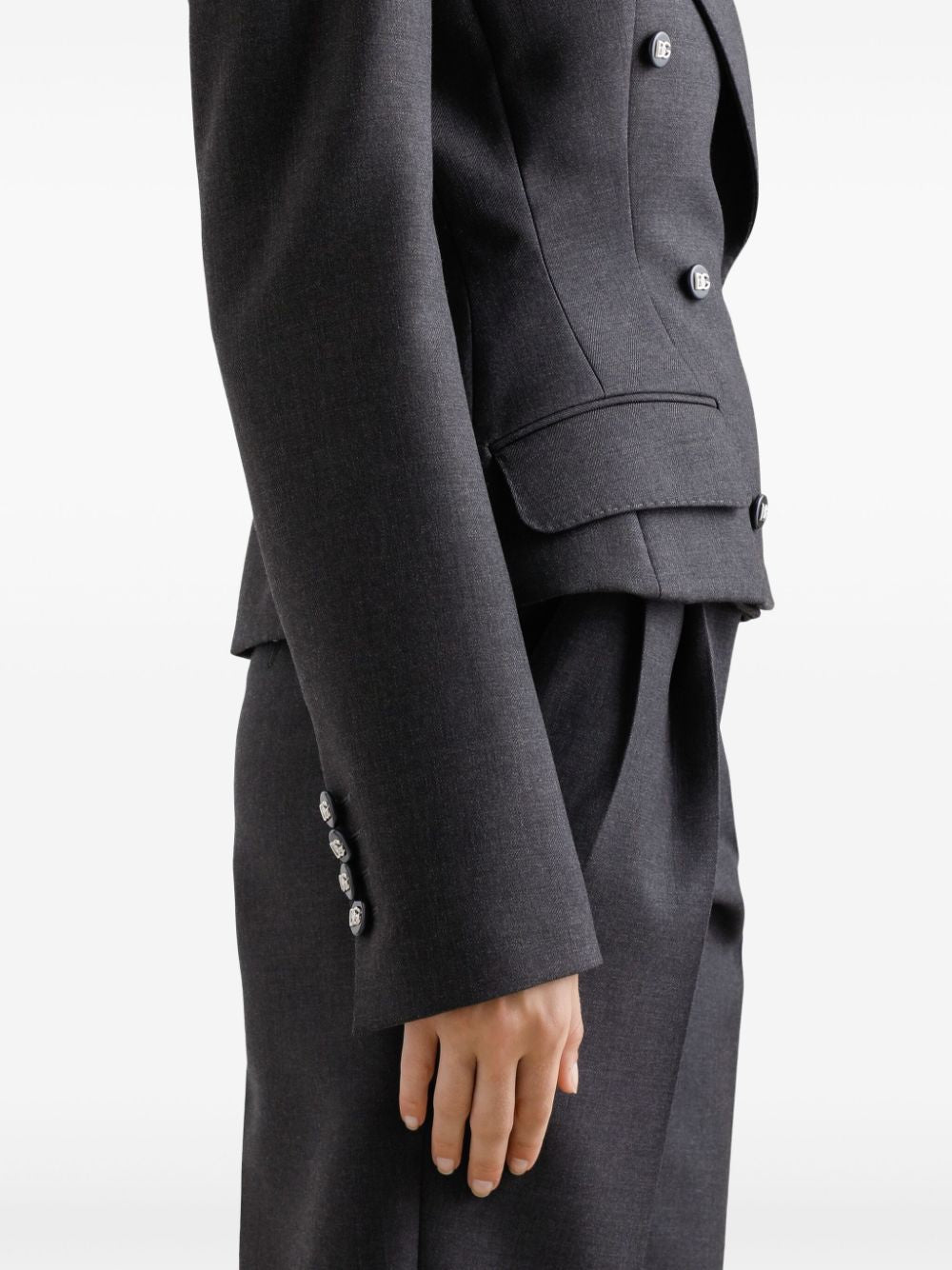 DOLCE & GABBANA Women's Double Breasted Mini Blazer