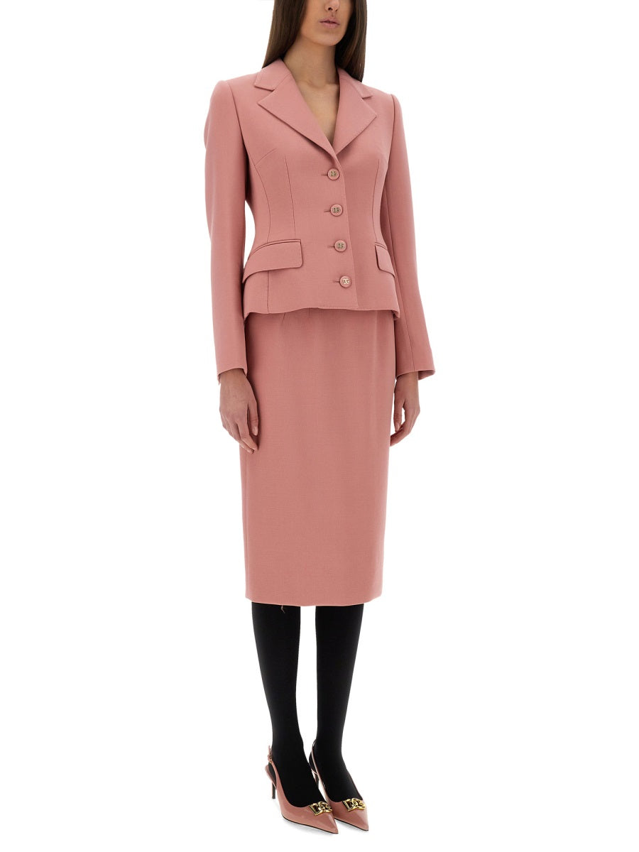 DOLCE & GABBANA Sweet Single-Breasted Jacket Size 40