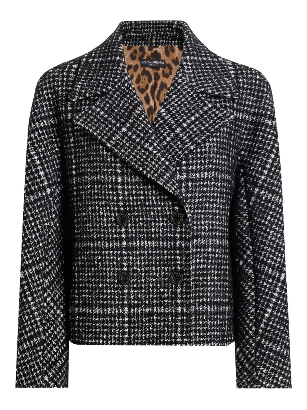 DOLCE & GABBANA Mini Houndstooth Jacket
