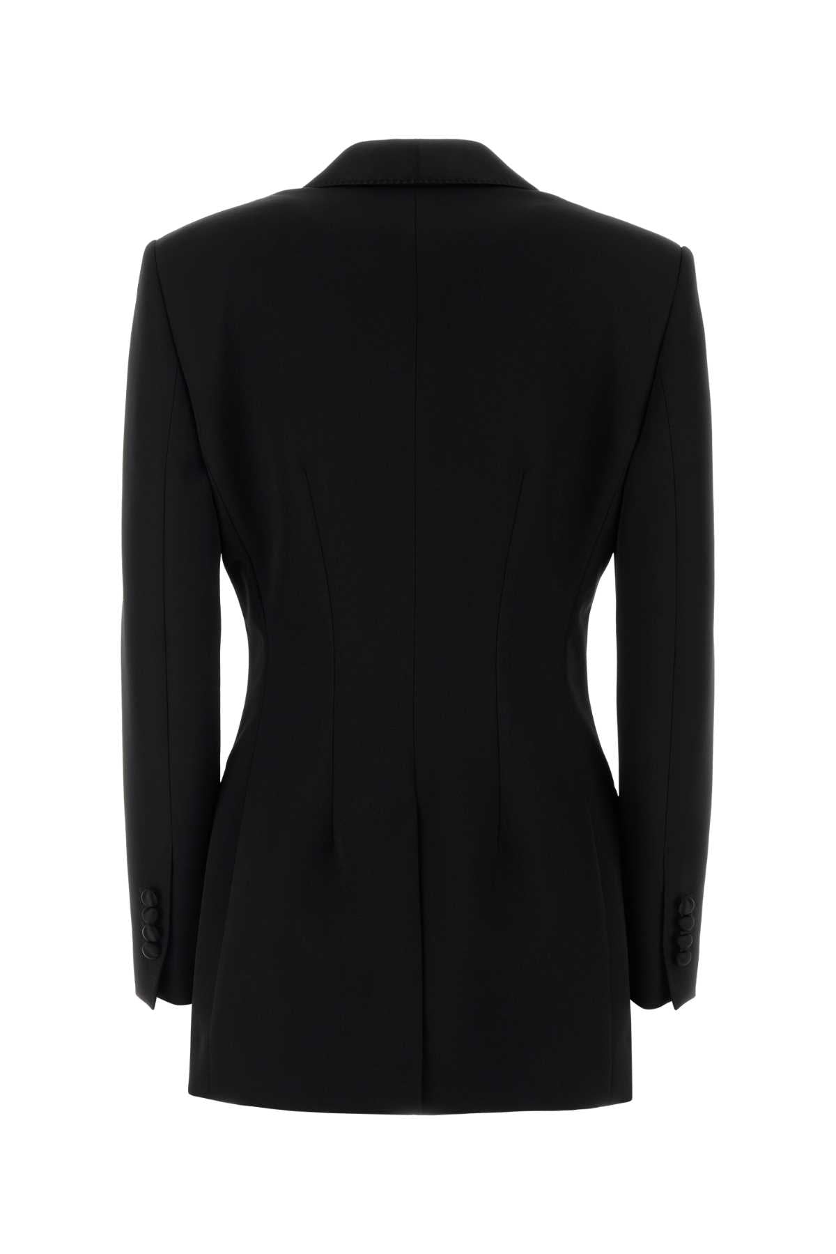 DOLCE & GABBANA Stretch Wool Blend Blazer