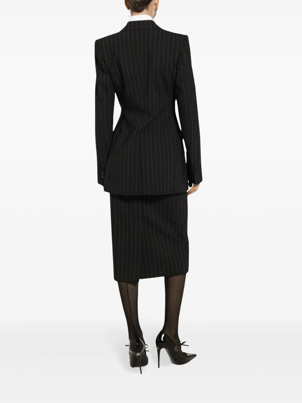 DOLCE & GABBANA Women's Rigato Jacket for Fall/Winter 2024