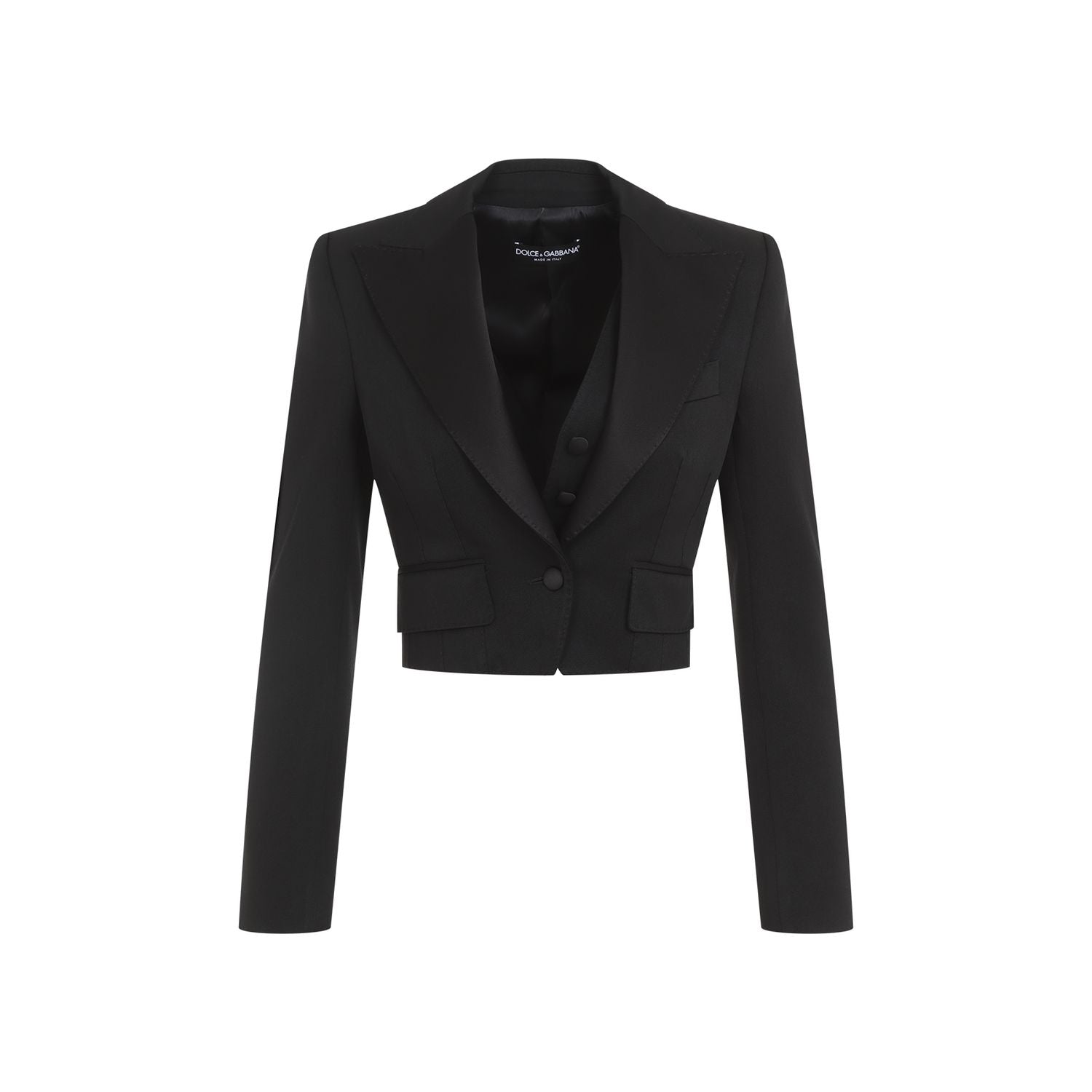 DOLCE & GABBANA Elegant Women's Wool Jacket