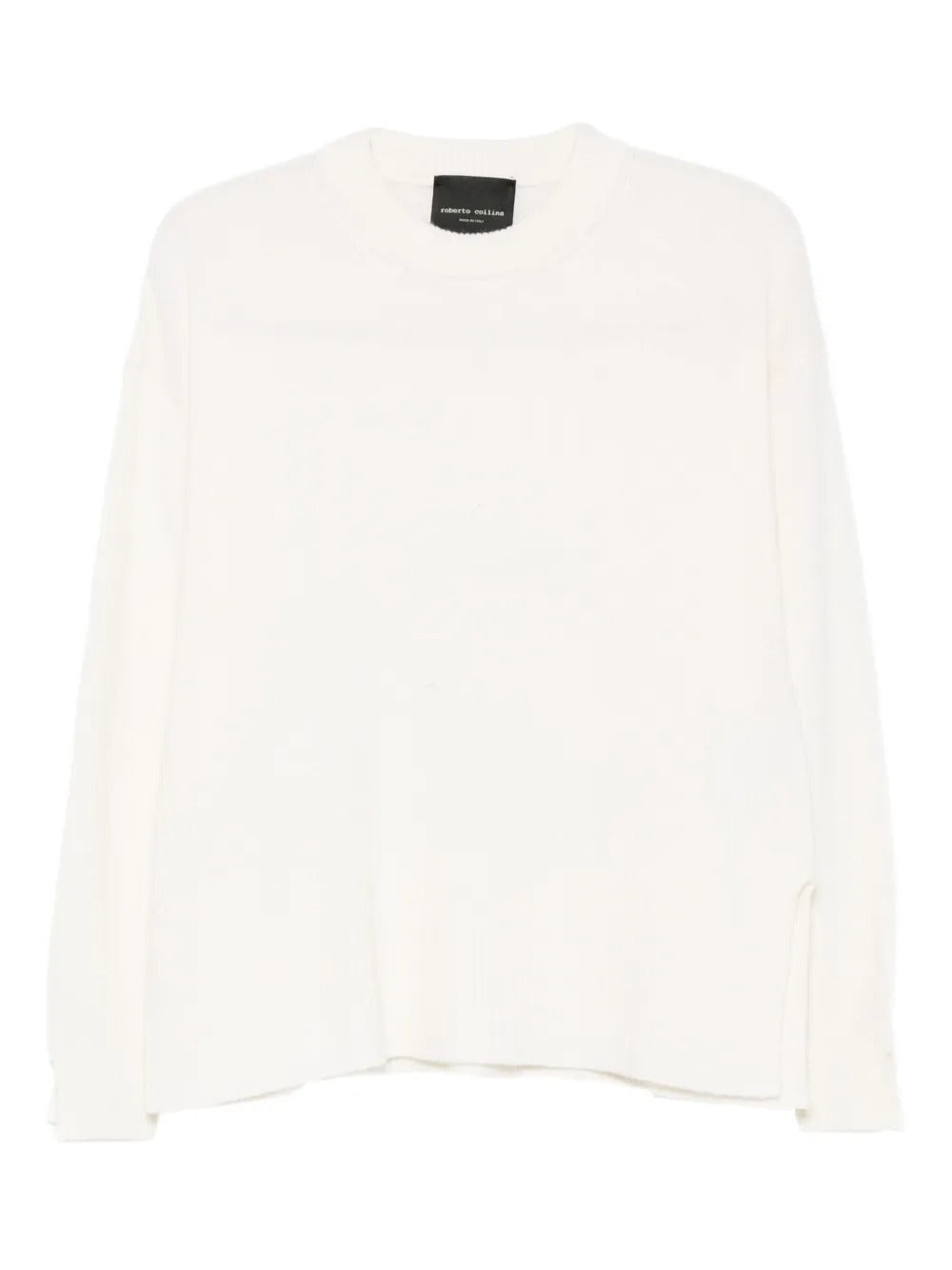 ROBERTO COLLINA Wool and Cashmere Crewneck Sweater
