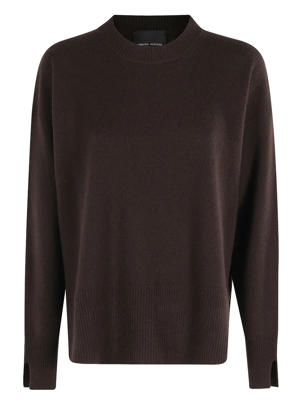 ROBERTO COLLINA Wool and Cashmere Crewneck Sweater for Women