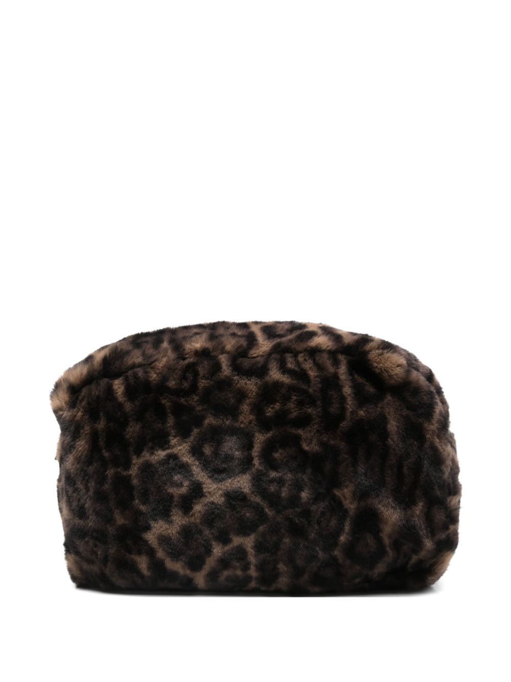 APPARIS Jumbo Leopard Print Pouch Handbag