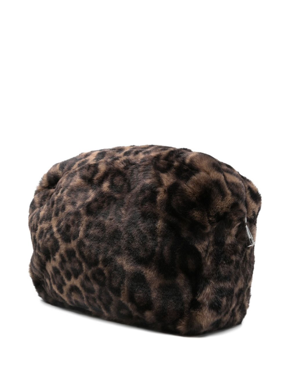 APPARIS Jumbo Leopard Print Pouch Handbag