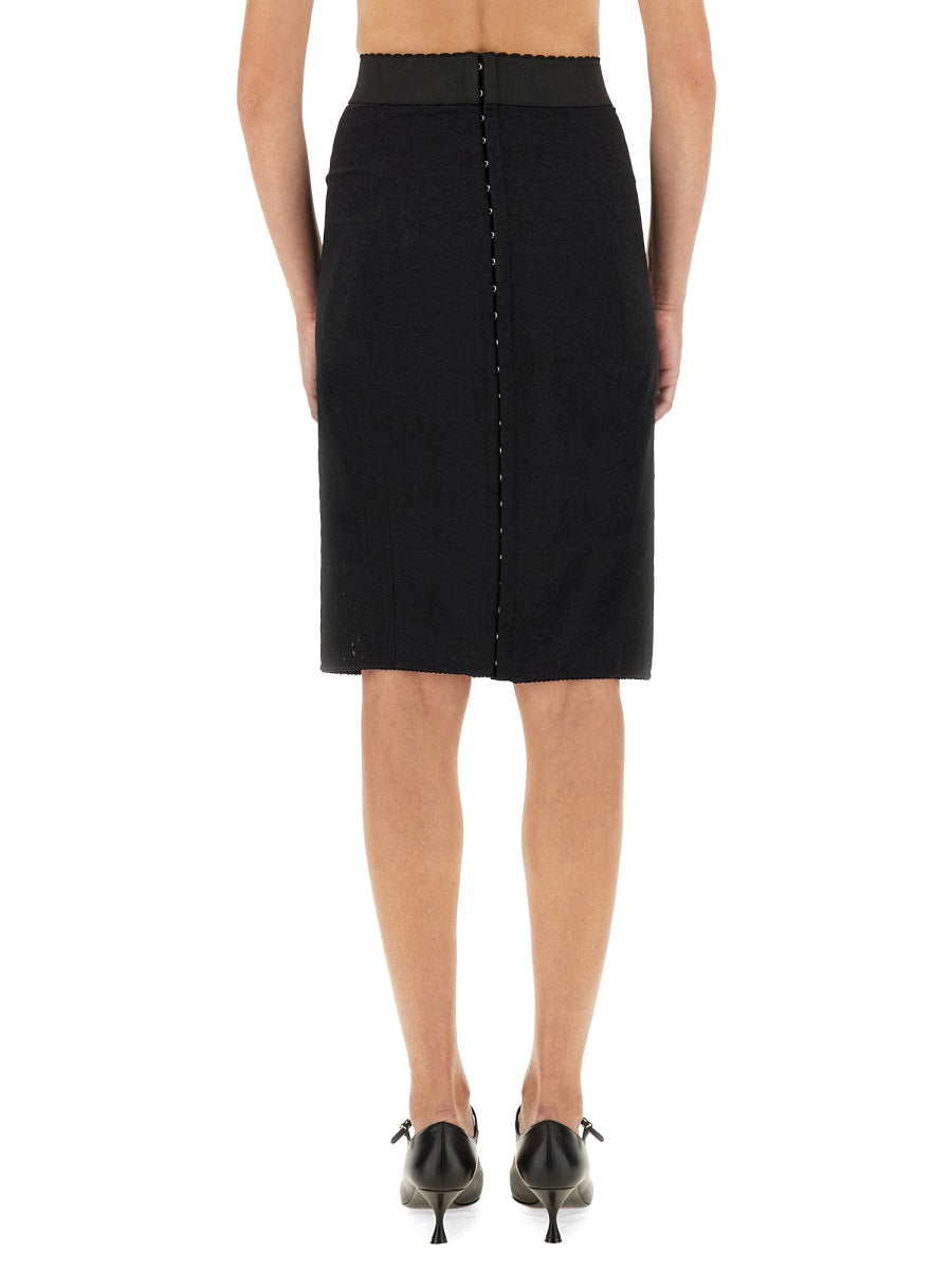 DOLCE & GABBANA Elegant Mini Skirt