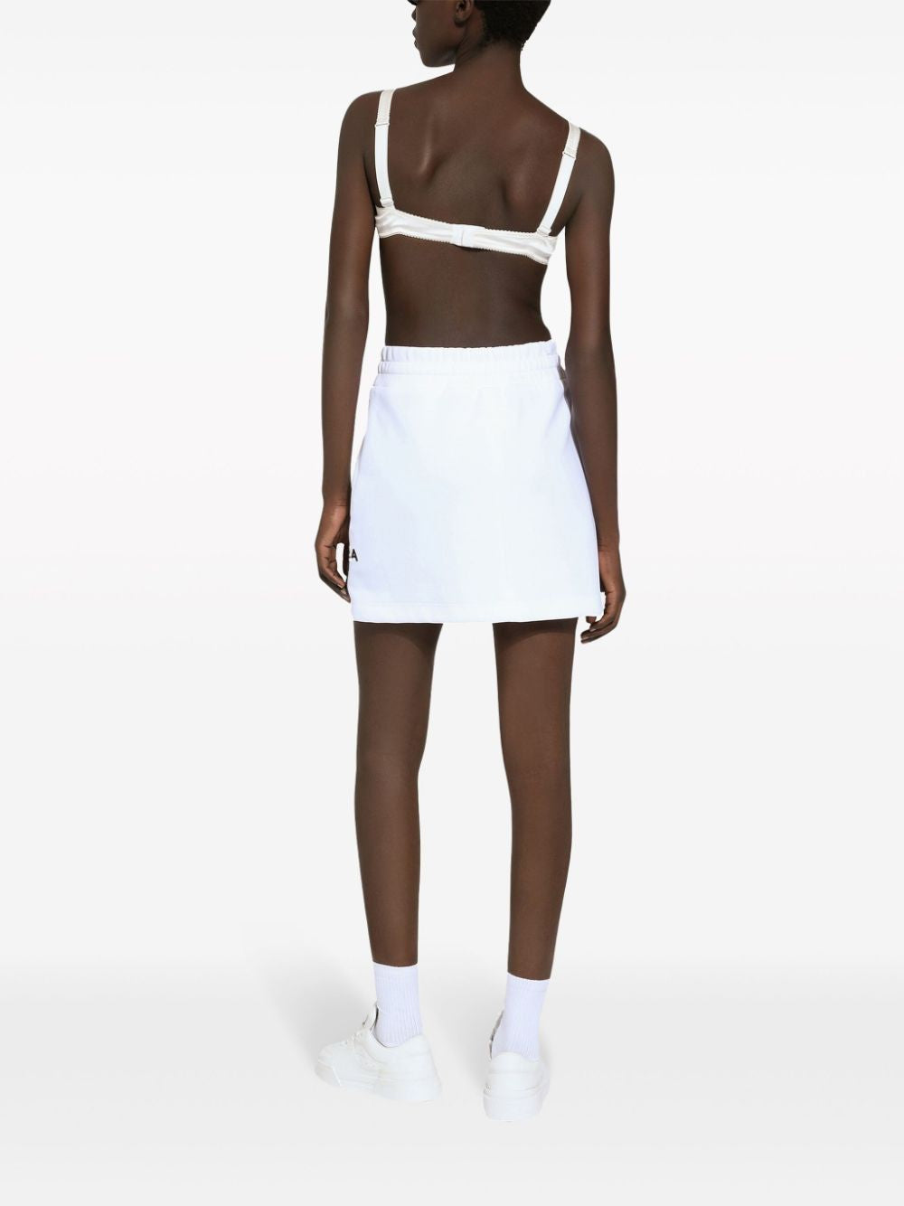 DOLCE & GABBANA Chic Cotton Mini-Skirt for Women - SS24 Collection