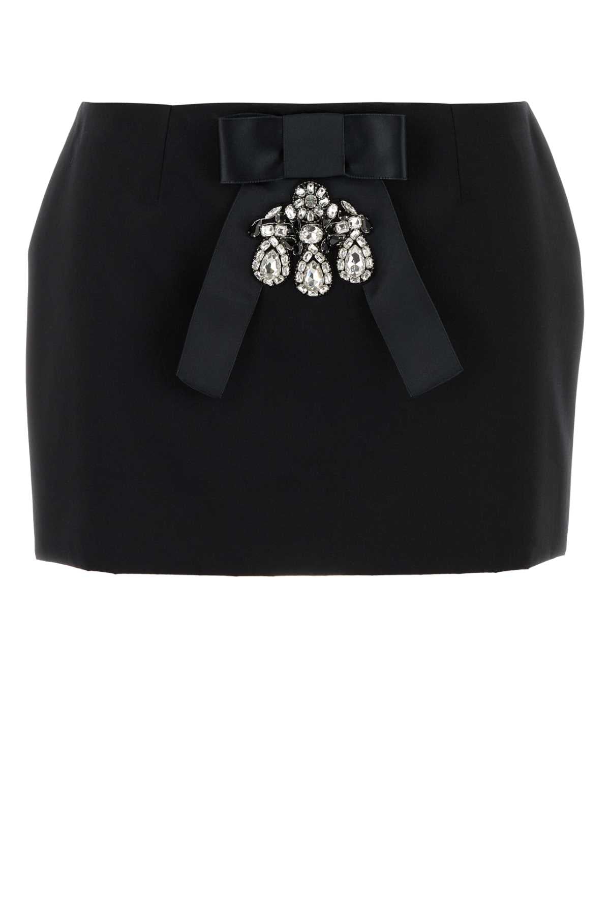 DOLCE & GABBANA Chic Satin Mini Skirt for Women