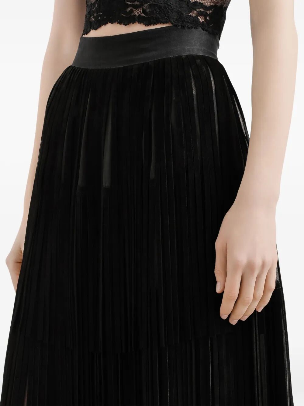 DOLCE & GABBANA Light Knit Midi Skirt for Women