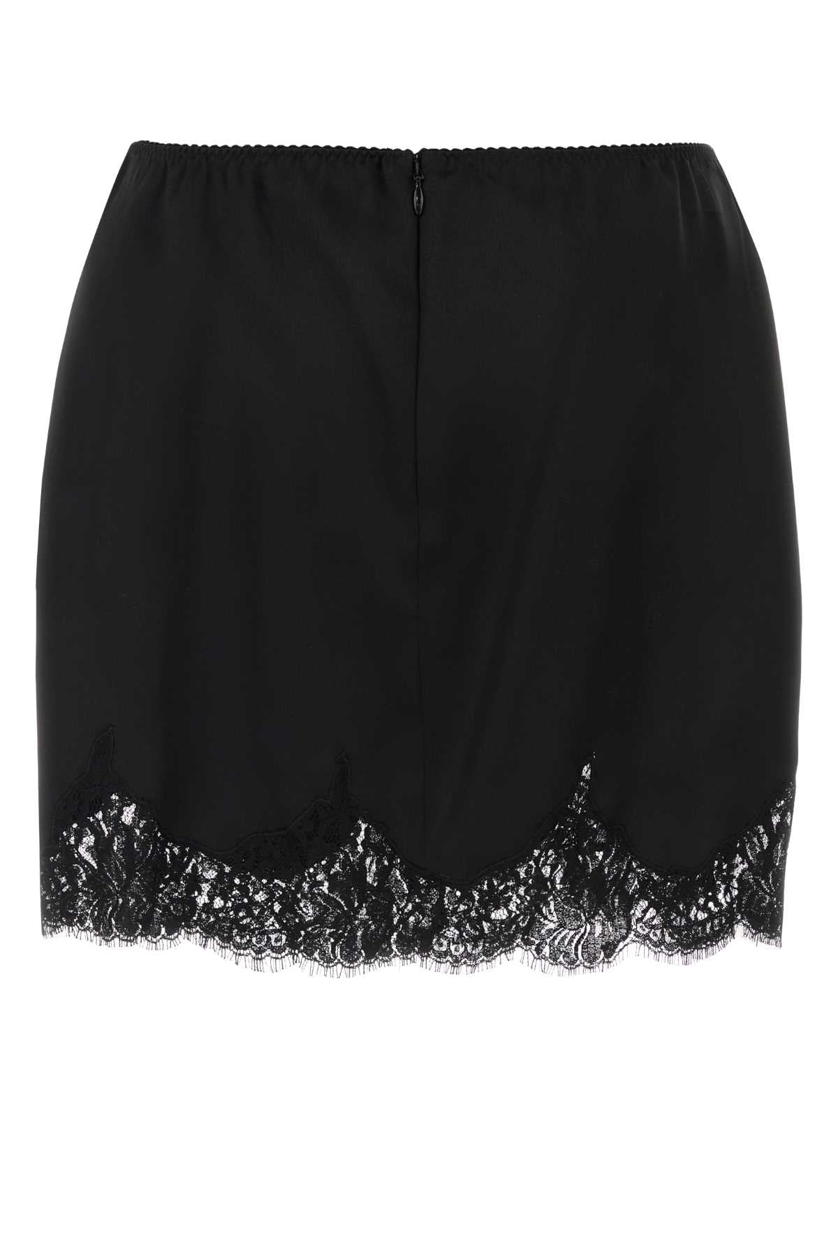 DOLCE & GABBANA Chic Satin Mini Skirt for Women