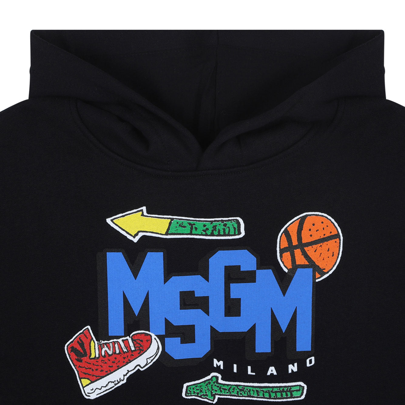 MSGM Cotton Jacket for Boys - FW24 Collection