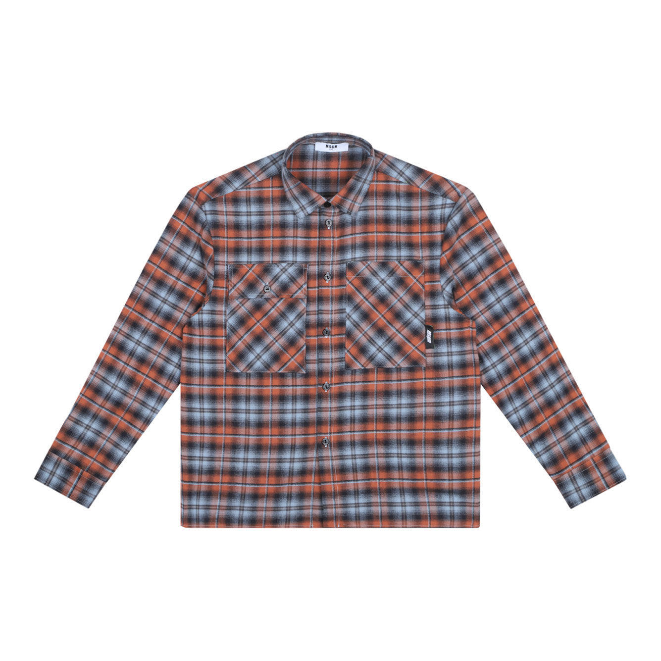 MSGM Mini Cotton Shirt for Boys - FW24 Collection