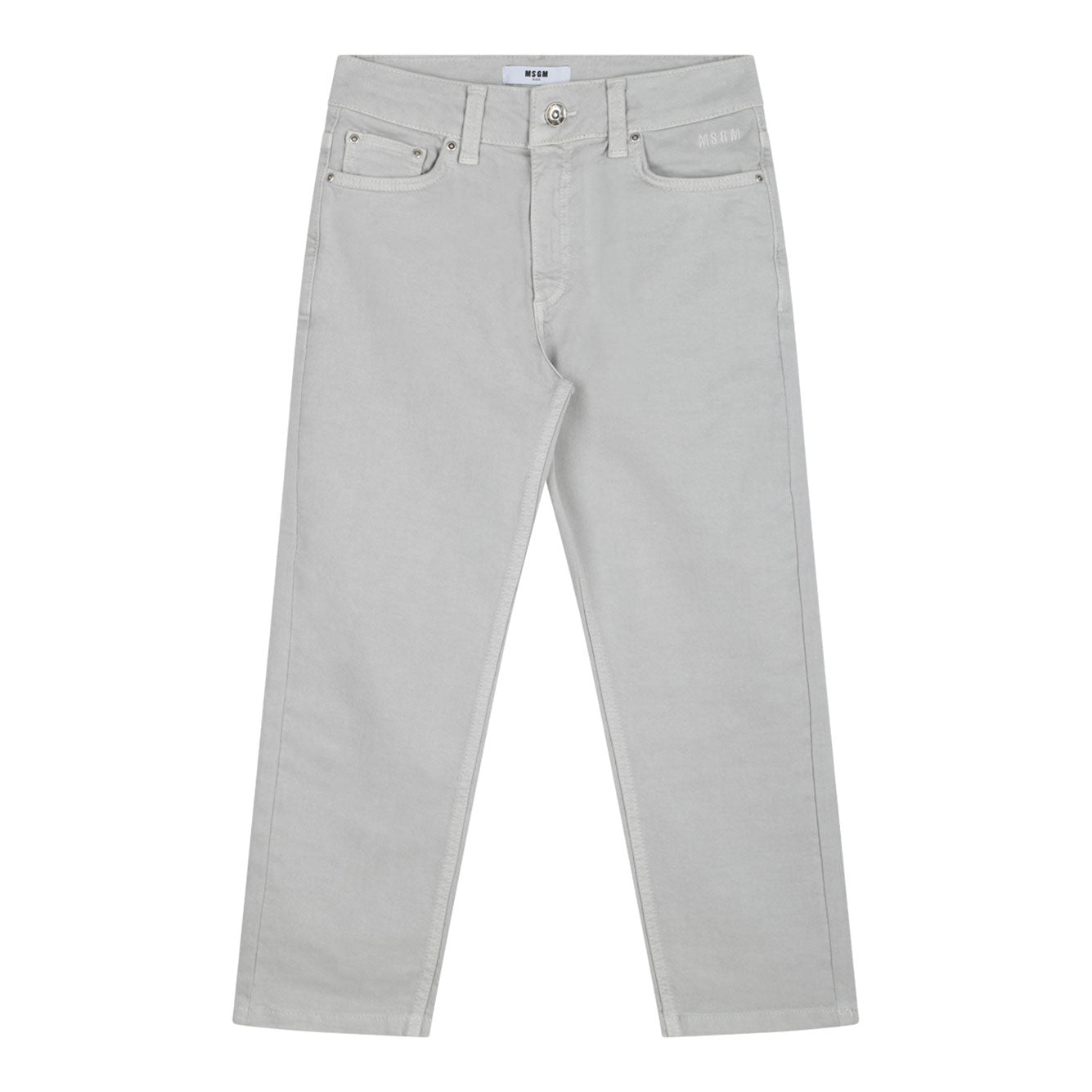 MSGM KIDS Cotton Trousers for Girls - Mini Fit