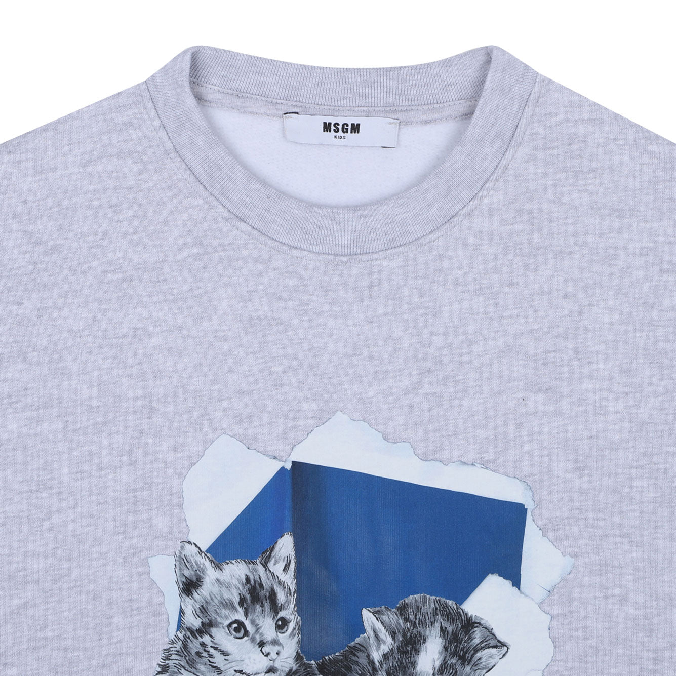 MSGM KIDS Mini Cotton Knit Sweater for Girls