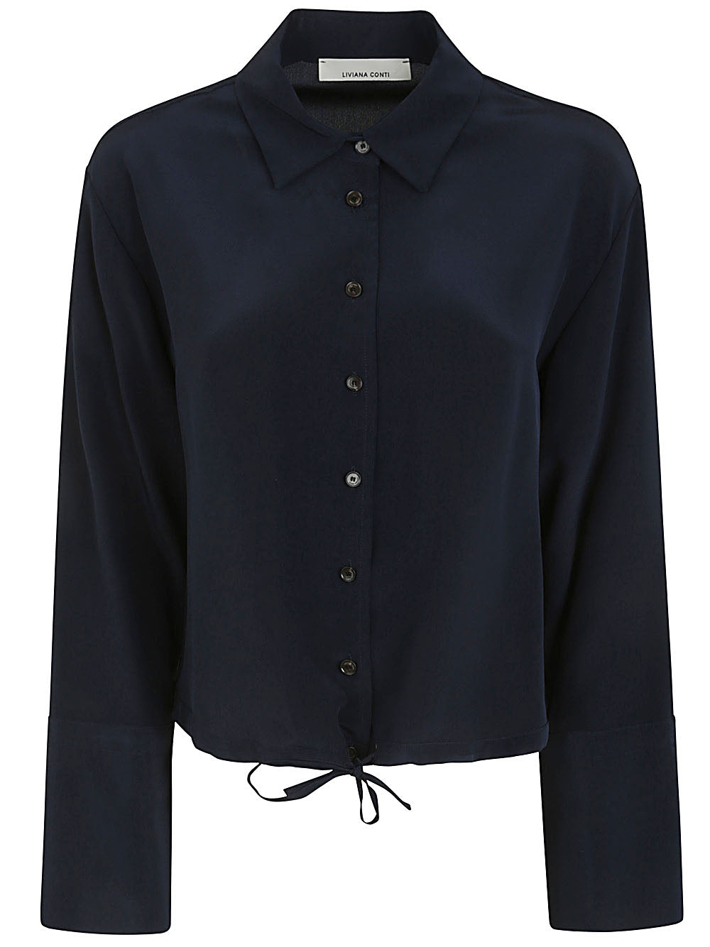 LIVIANA CONTI Elastic Bottom Mini Shirt for Women