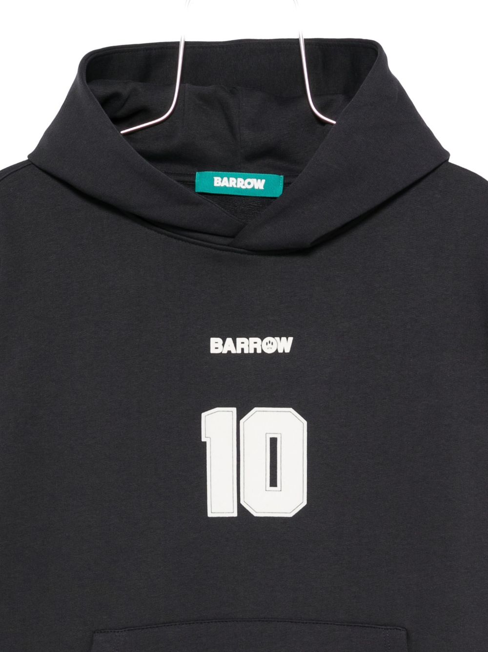 BARROW Unisex Hoodie with Front Logo and Embroidery