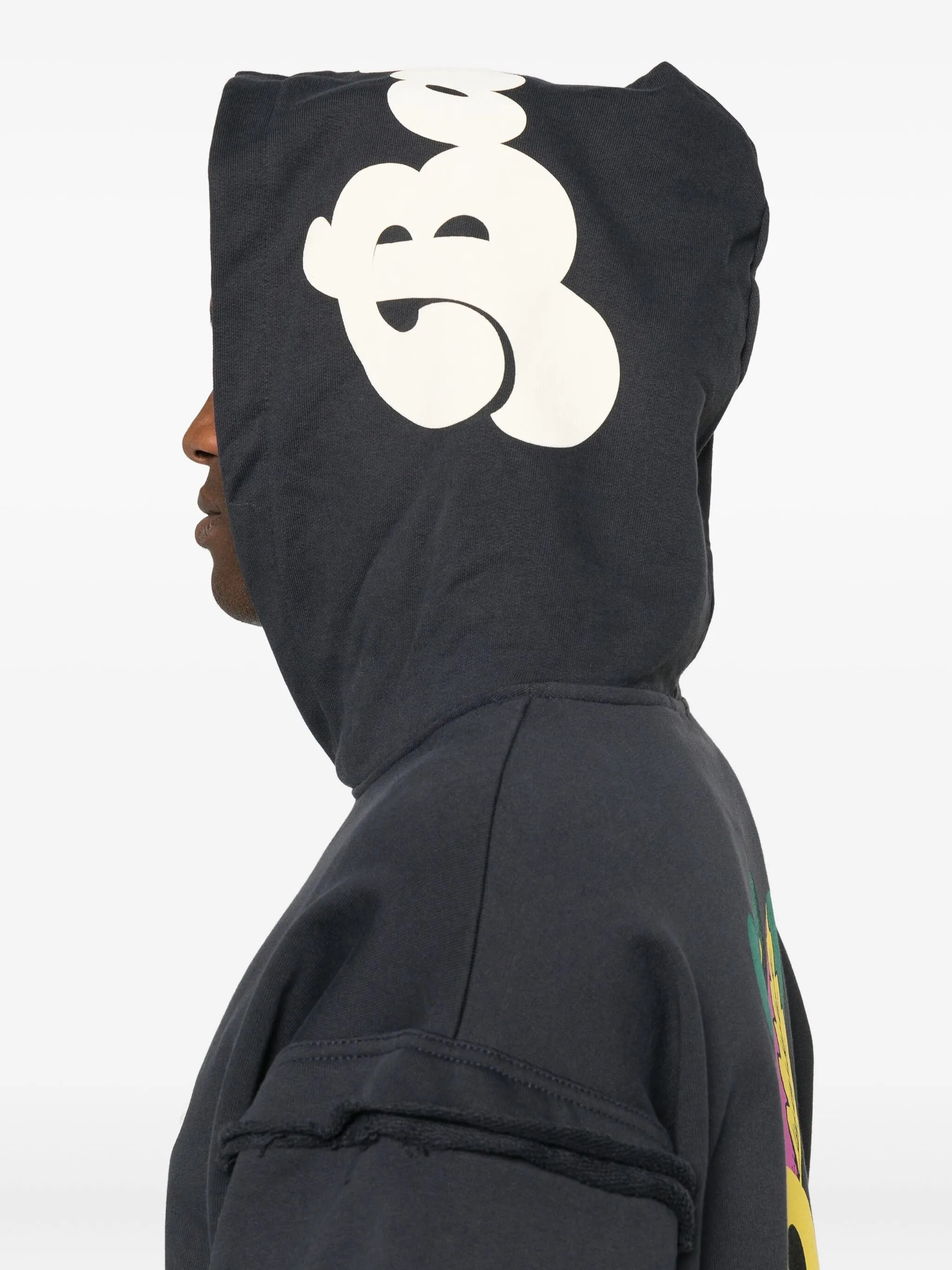 BARROW Double-Layered Unisex Hoodie with Scugnizz Print