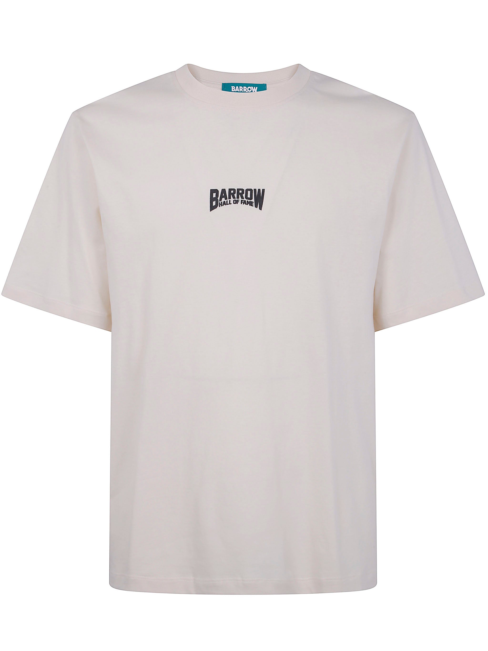 BARROW Unisex Crew Neck T-Shirt with Logo and Print