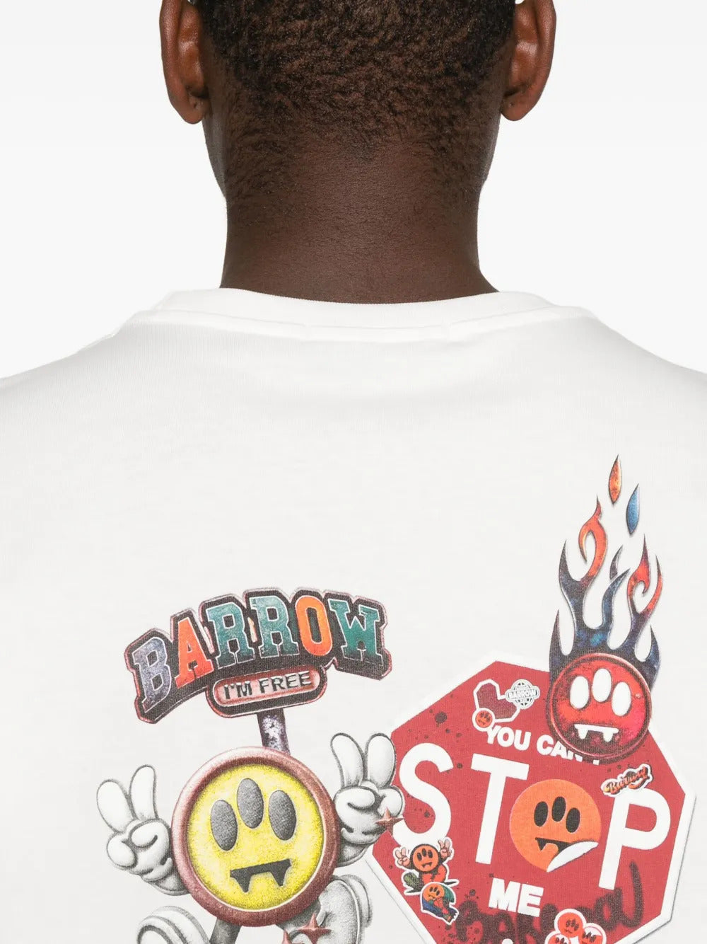 BARROW Unisex Crew Neck Mini T-Shirt