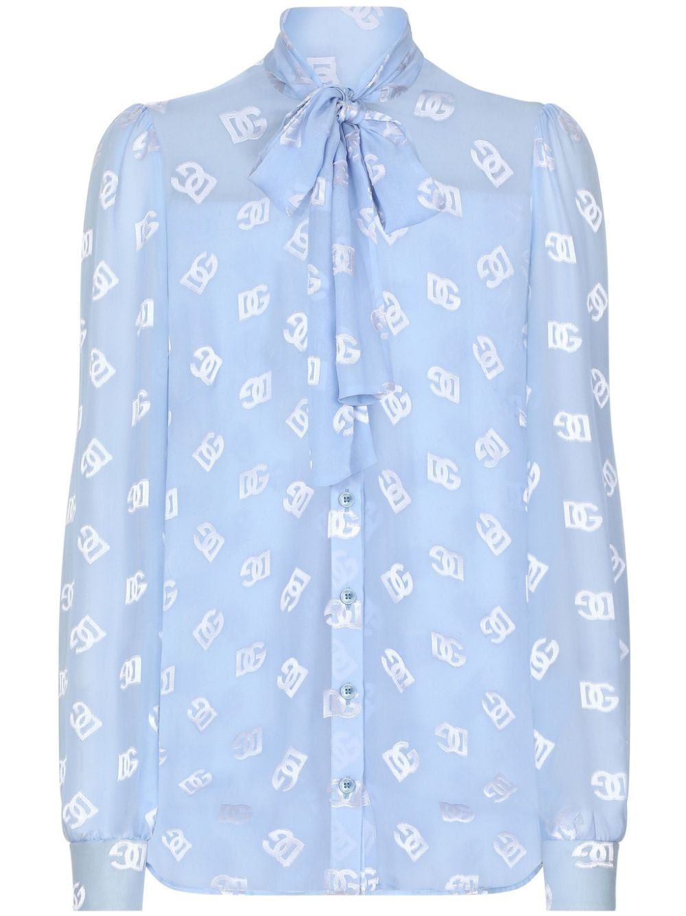DOLCE & GABBANA Elegant Silk Blend Women's Shirt - SS25