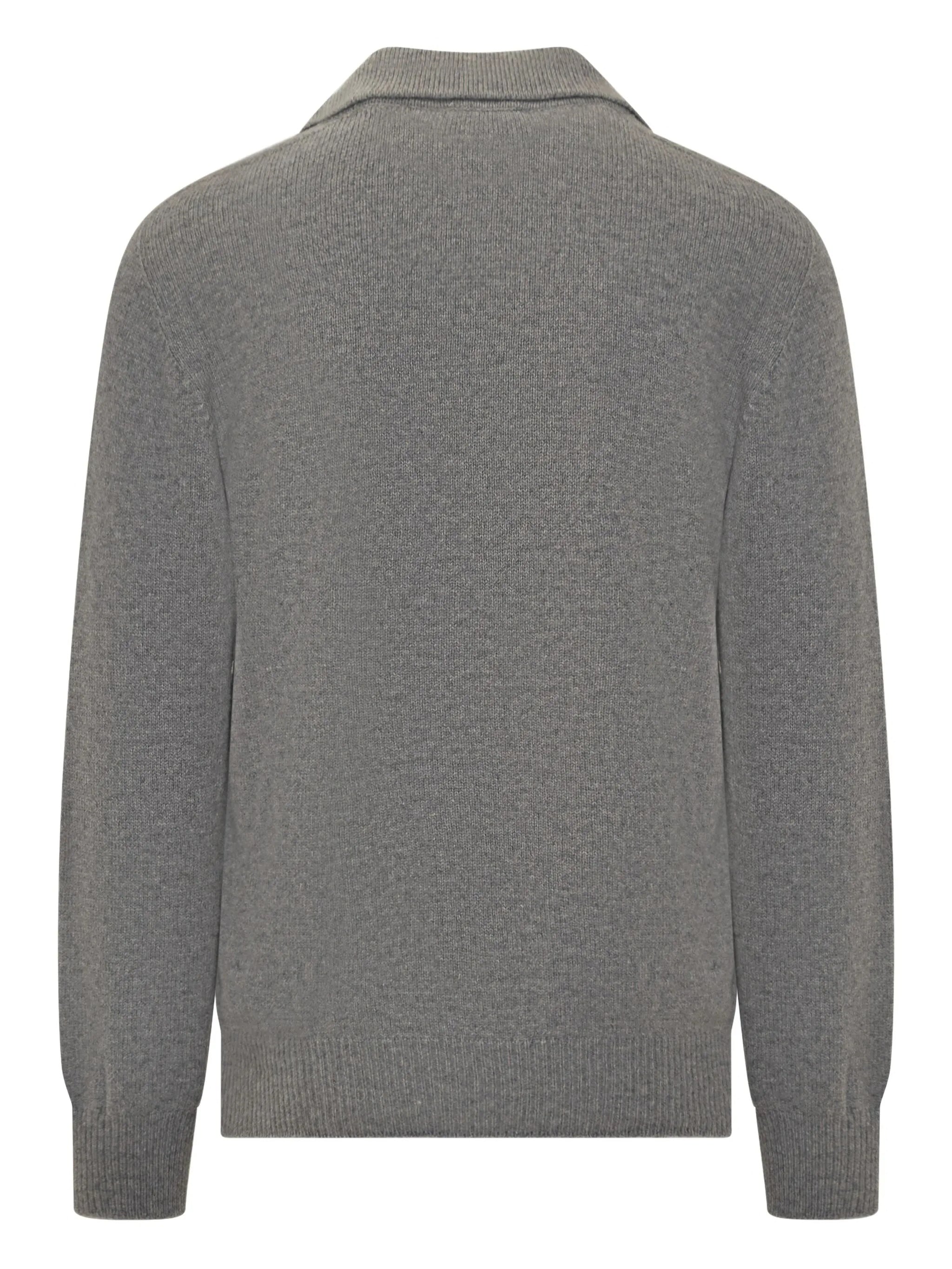 A PAPER KID Men's Merino Wool Polo - Fall/Winter 2025