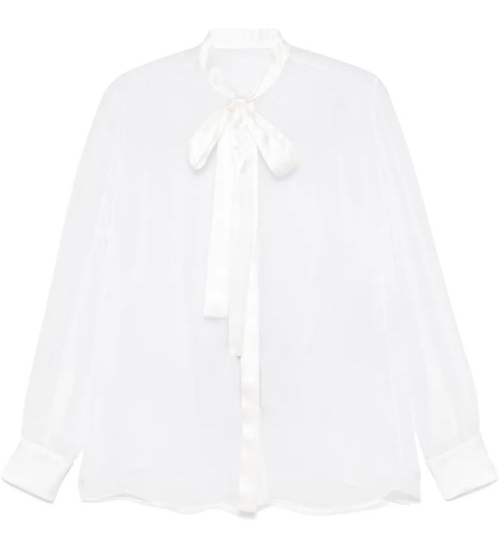 DOLCE & GABBANA Silk Button-Down Shirt for Women