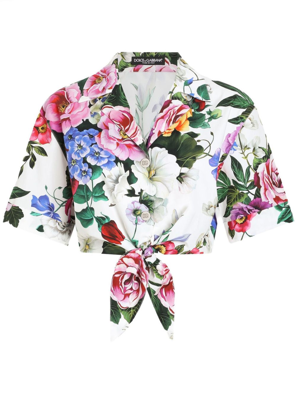 DOLCE & GABBANA Floral Pattern Women's Shirt - Size 40