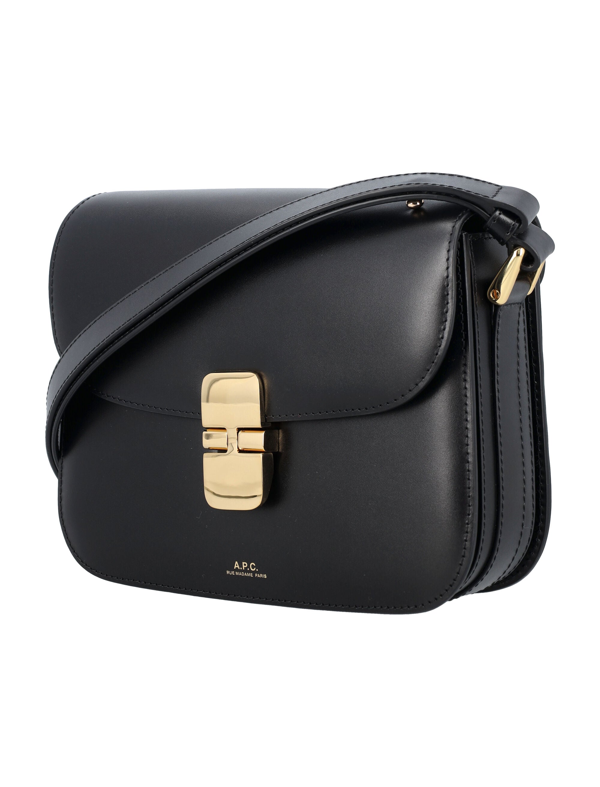 A.P.C. Mini Foldover Handbag with Adjustable Strap