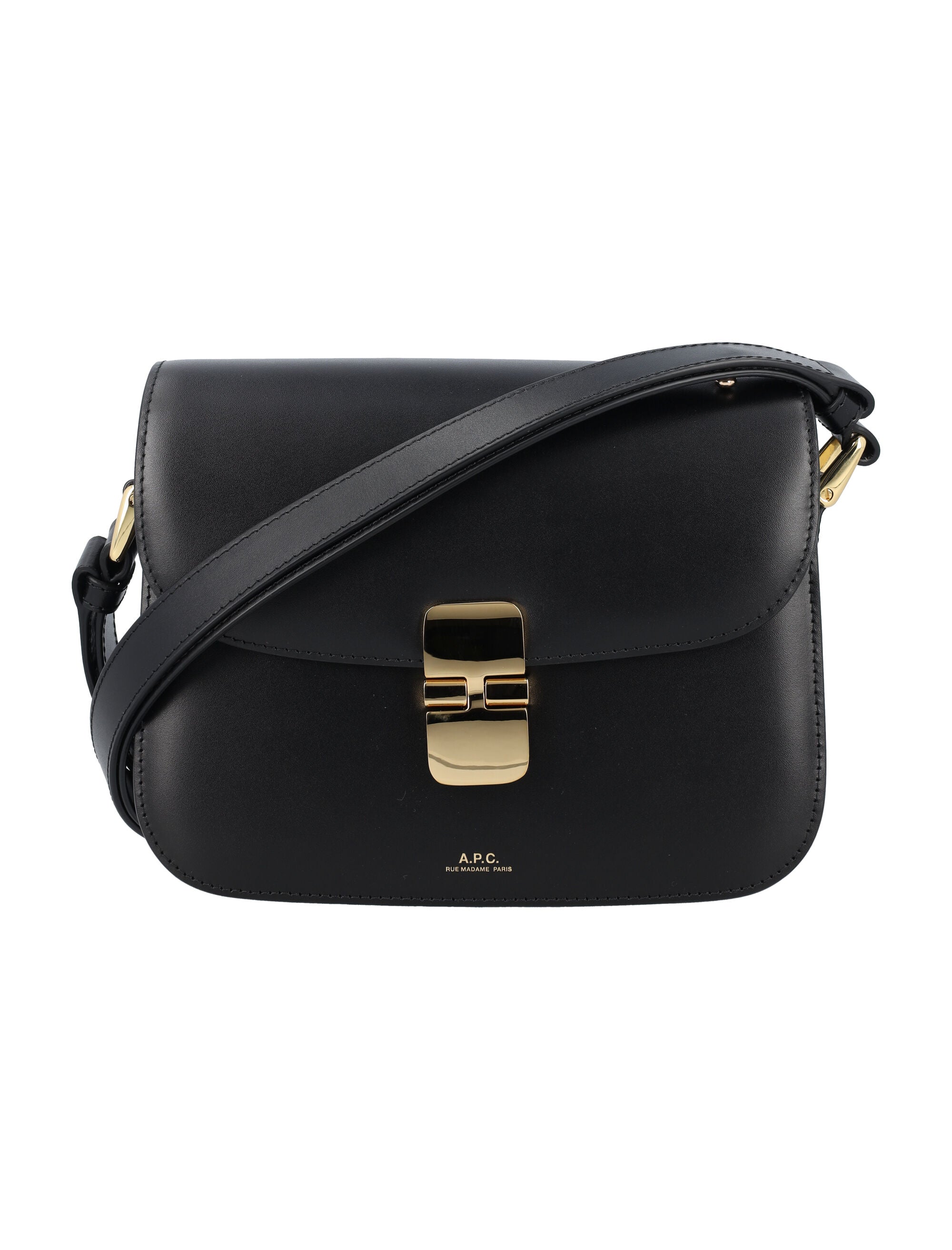 A.P.C. Mini Foldover Handbag with Adjustable Strap