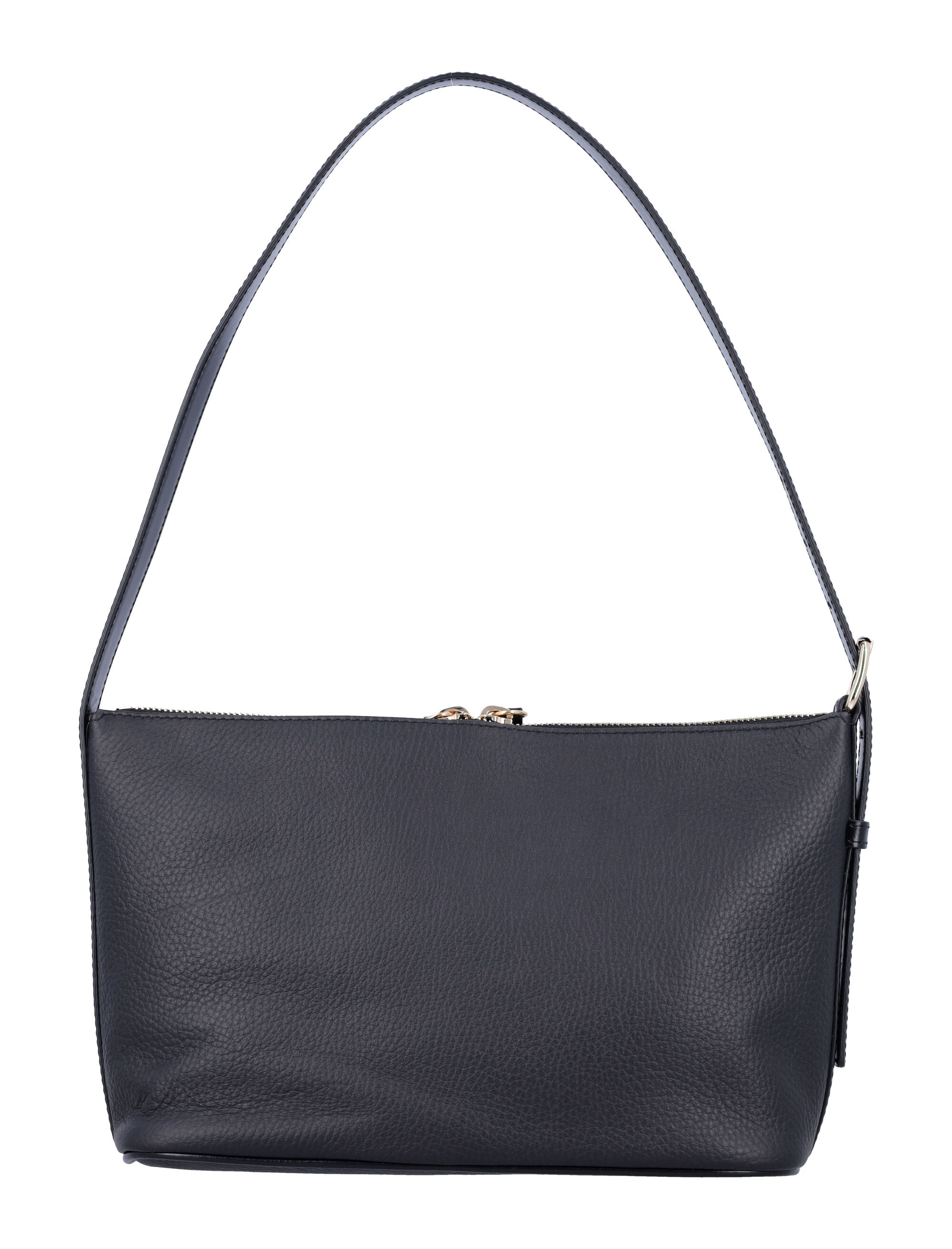 A.P.C. Mini Grained Leather Shoulder Handbag