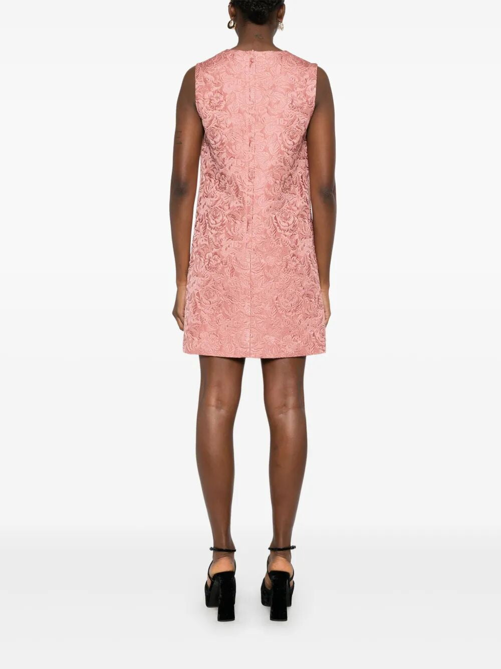 DOLCE & GABBANA Floral Jacquard Mini Dress for Women