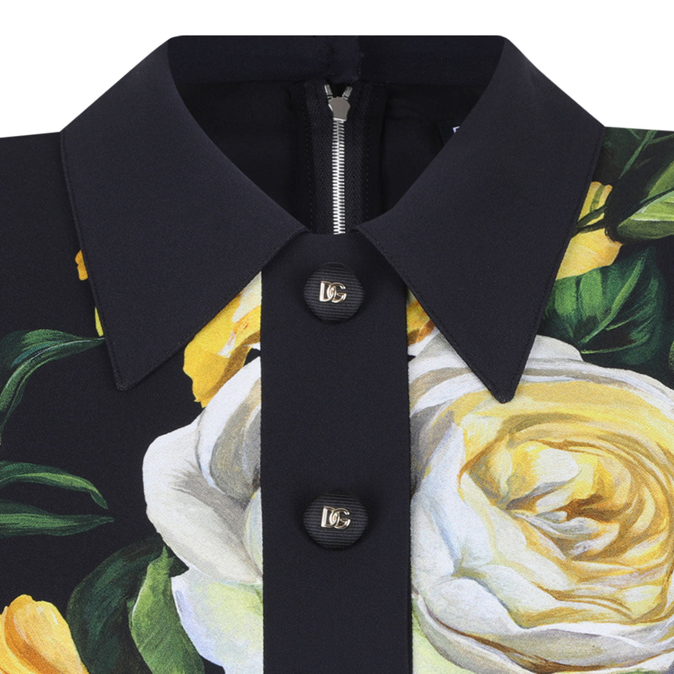 DOLCE & GABBANA Mini Peonie Rose Dress for Women