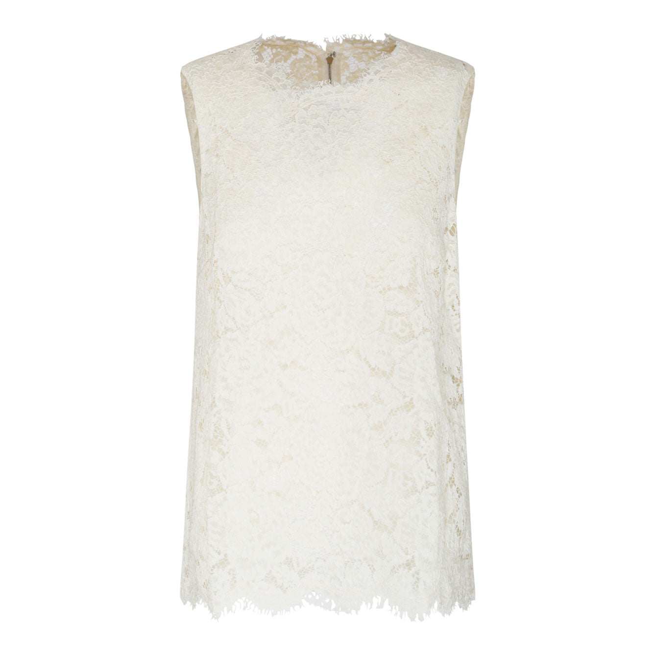 DOLCE & GABBANA Natural Rayon Cotton Top for Women